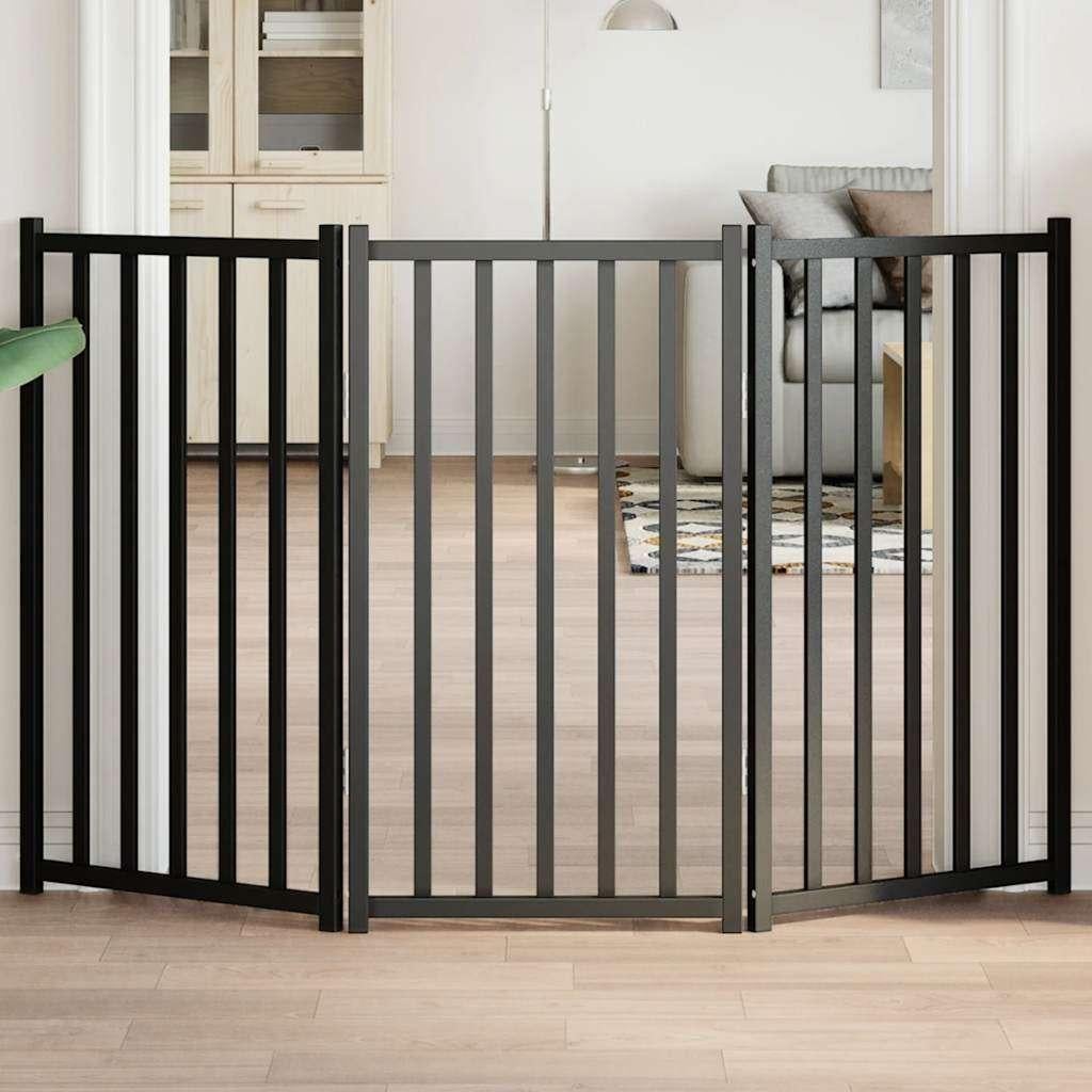 Hondenhek opvouwbaar zwart 3 panelen 150cm GRATIS VERZENDING, Verzenden, Nieuw, Nvt, Nvt