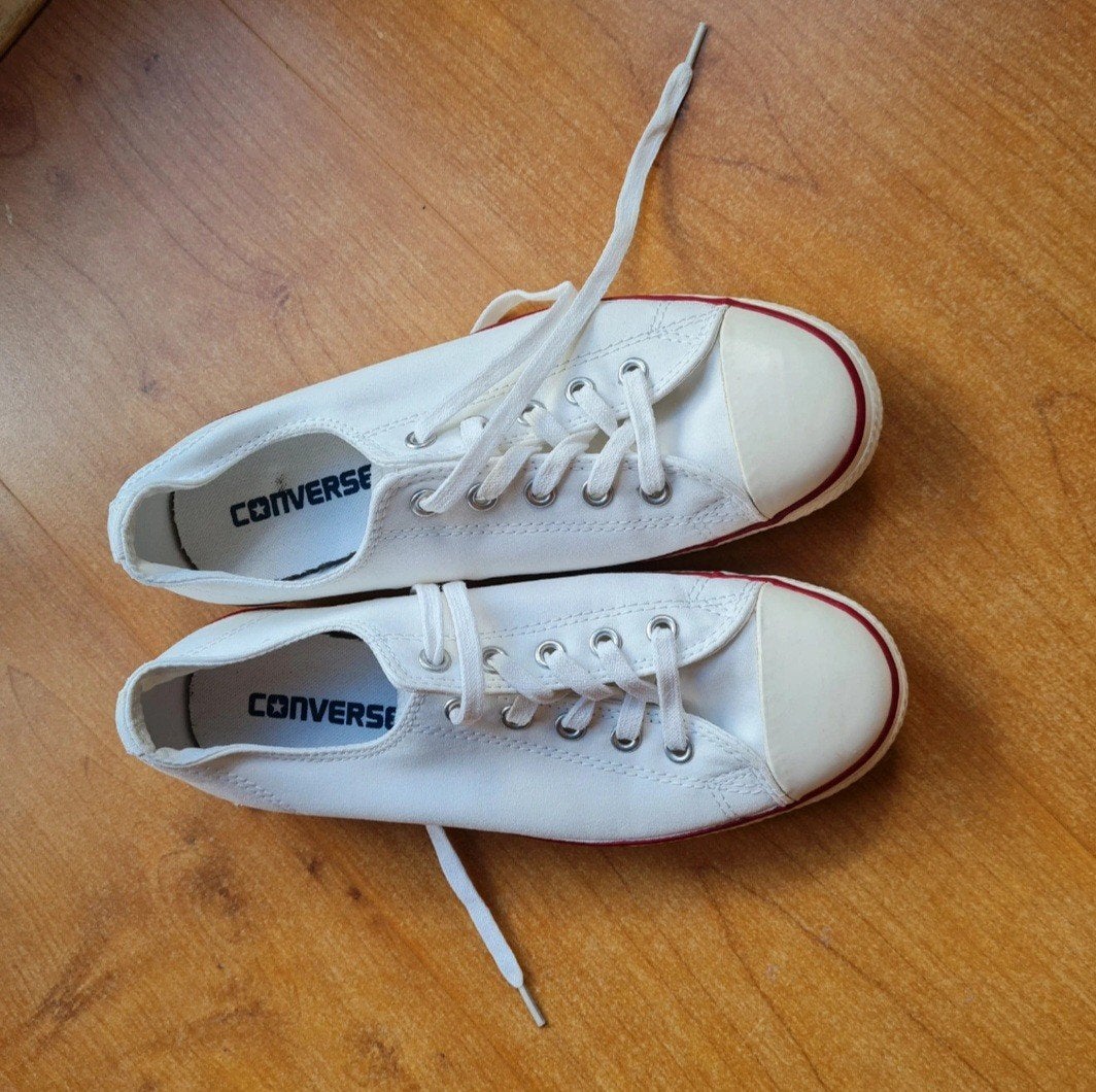 Witte Converse All Star Sneakers maat 37, Kleding | Dames, Wit, Ophalen of Verzenden, Converse All Stars, Sneakers of Gympen