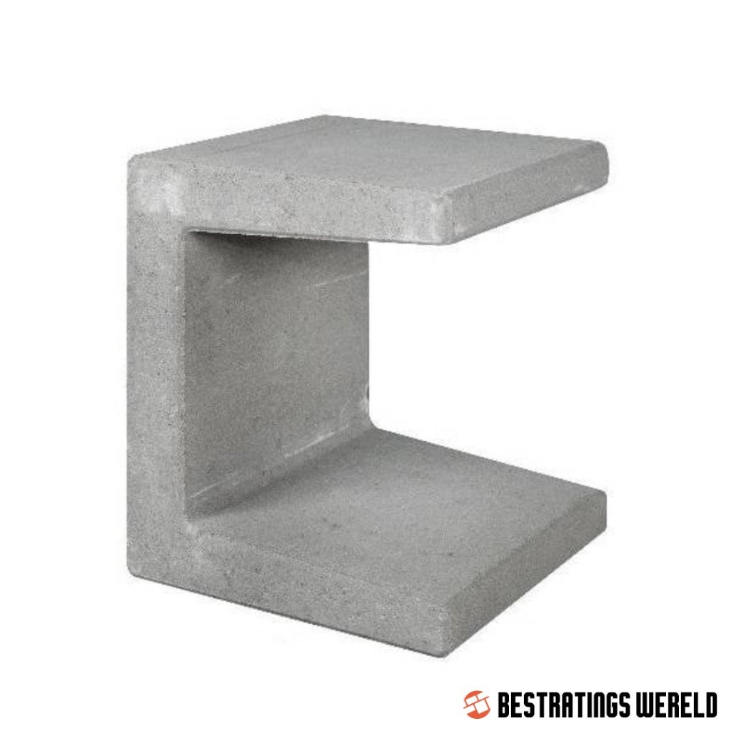 U Elementen 40 x 40 x 50 cm, Tuin en Terras, Tegels en Klinkers, Ophalen, Nieuw, 10 m² of meer, Beton
