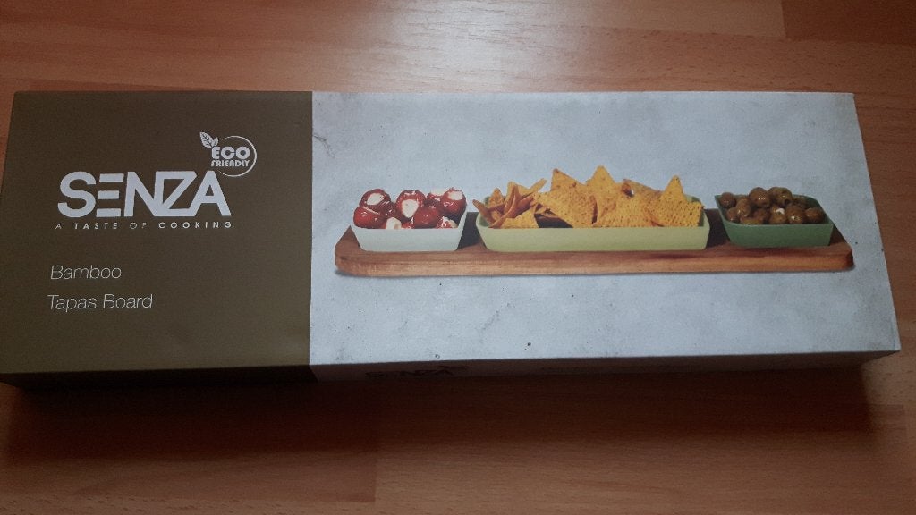 tapas plank met schaaltjes, Ophalen, Nieuw, Schaal of Schalen, Overige stijlen