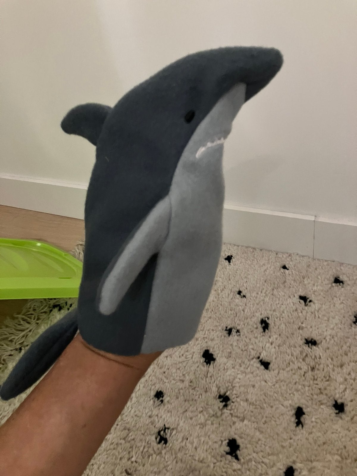 Ikea haai handpop, Ophalen of Verzenden, Zo goed als nieuw, Overige typen