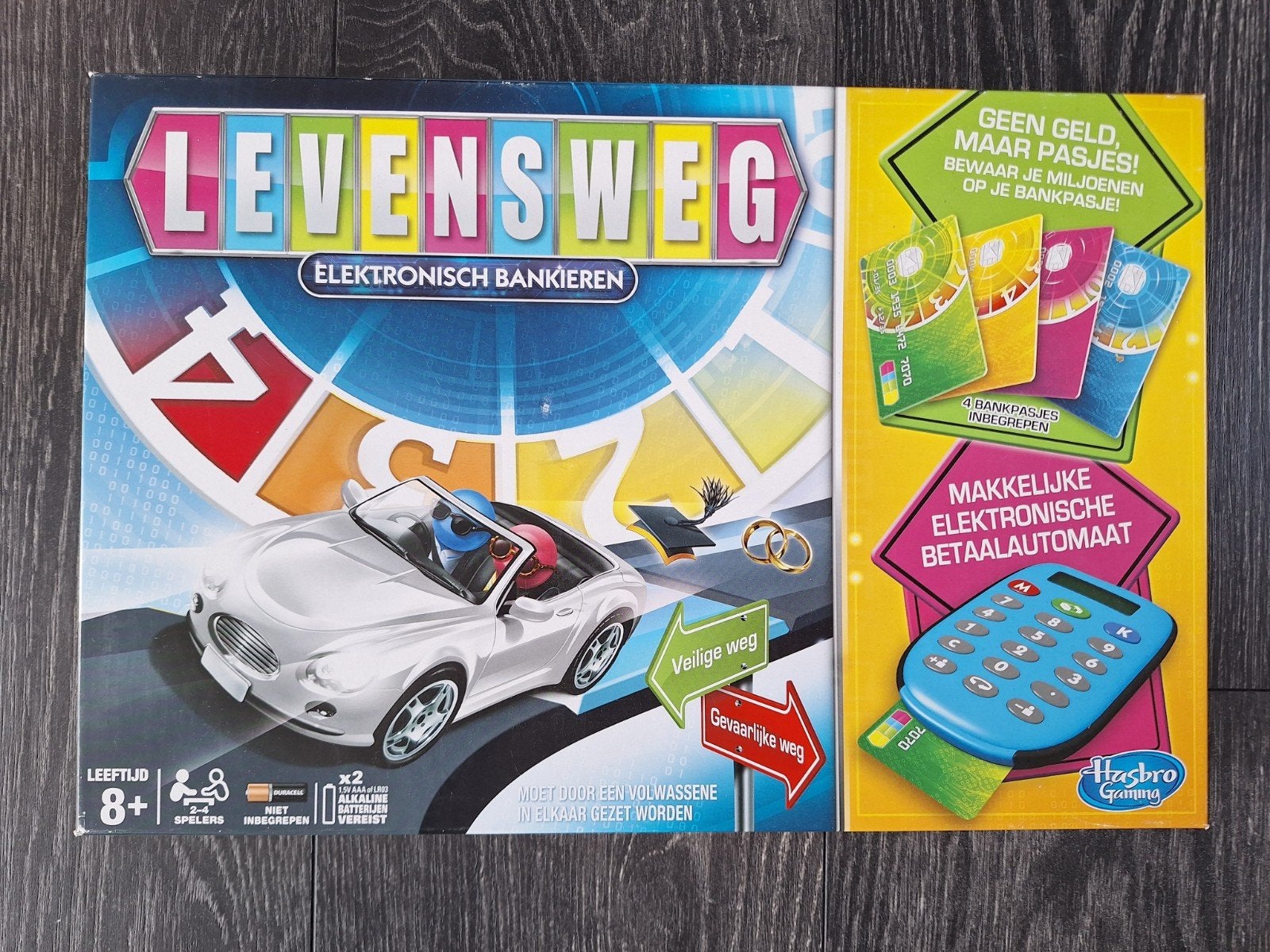 Levensweg Elektronisch Bankieren - Compleet Gezelschapsspel, Hobby en Vrije tijd, Een of twee spelers, Ophalen of Verzenden, Zo goed als nieuw