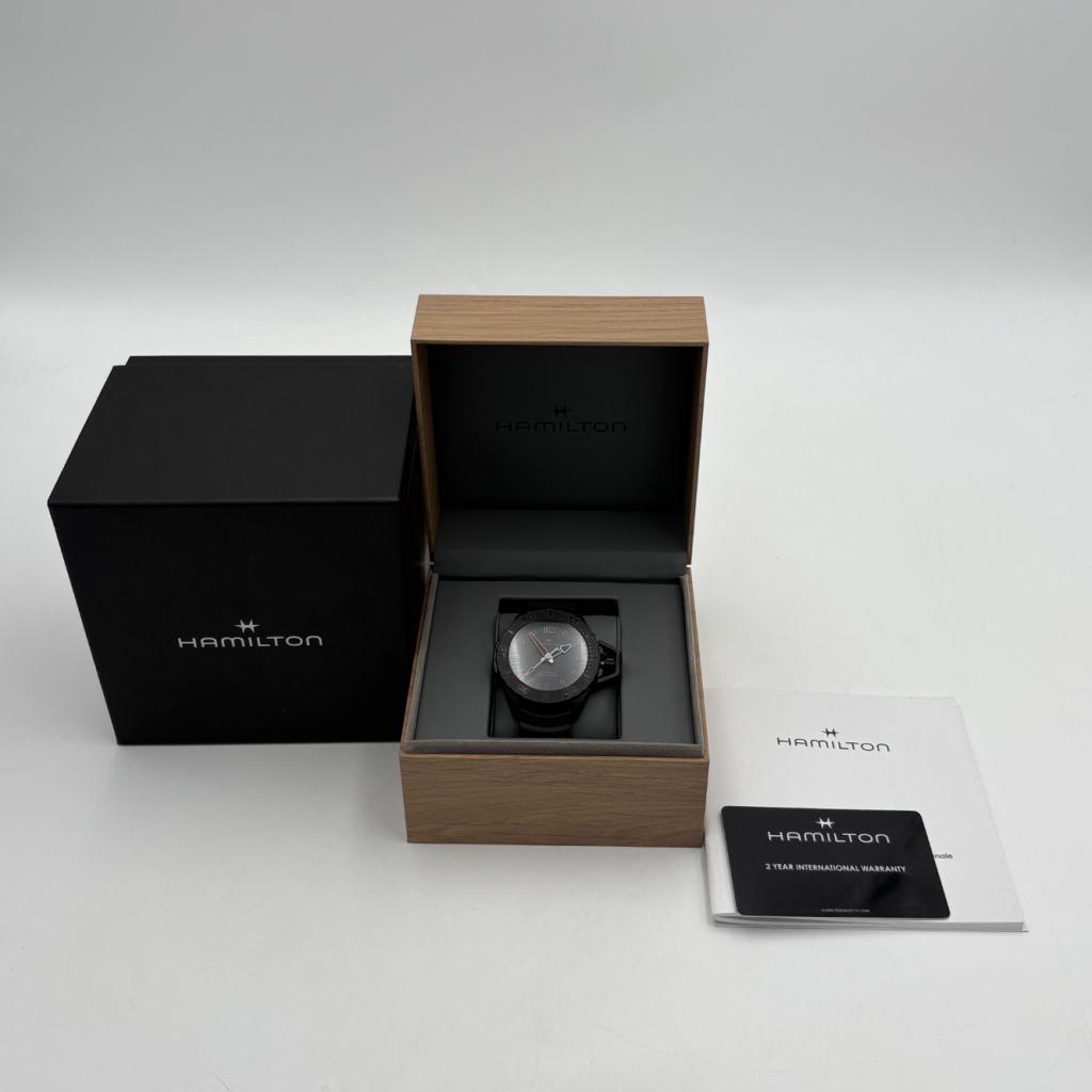 Hamilton Khaki Navy Hamilton H77845330 horloge - Full set, Sieraden, Tassen en Uiterlijk, Horloges | Heren, Ruilrijk, Zo goed als nieuw