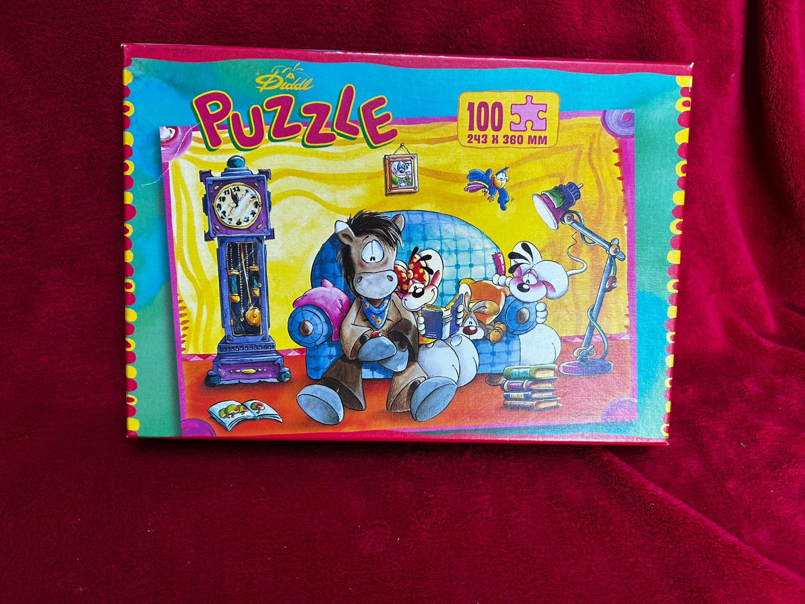 Puzzle Diddl 100 stukjes, Ophalen of Verzenden, Verschillende figuren, Zo goed als nieuw, Overige typen