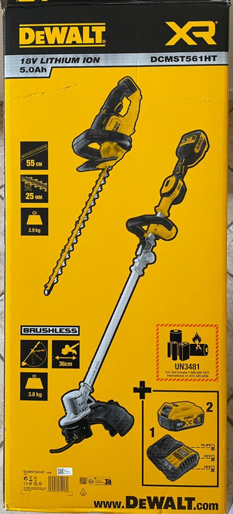 Grastrimmer Dewalt, Ophalen, Nieuw, Accu