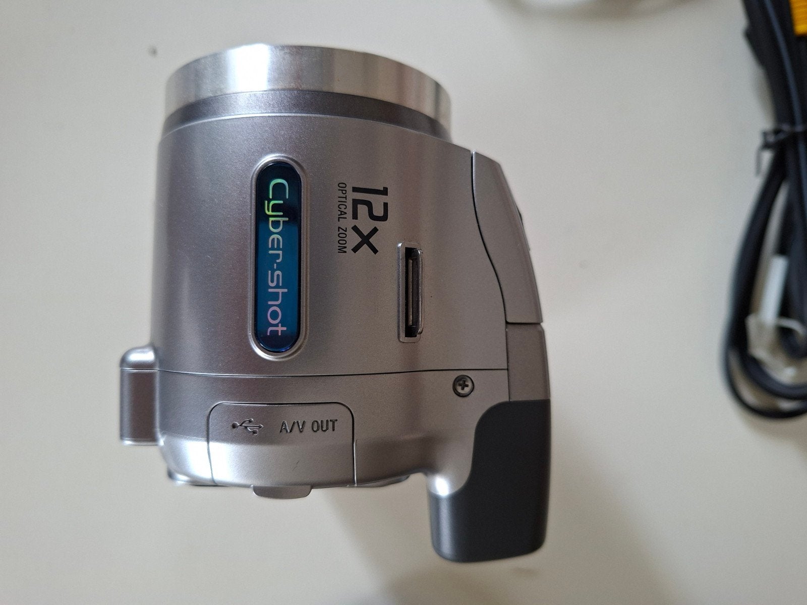 Sony Cyber-shot DSC-H2 Digitale Camera met 12x Optische Zoom, Audio, Tv en Foto, Ophalen, Beeldstabilisatie, Gebruikt, Compactcamera