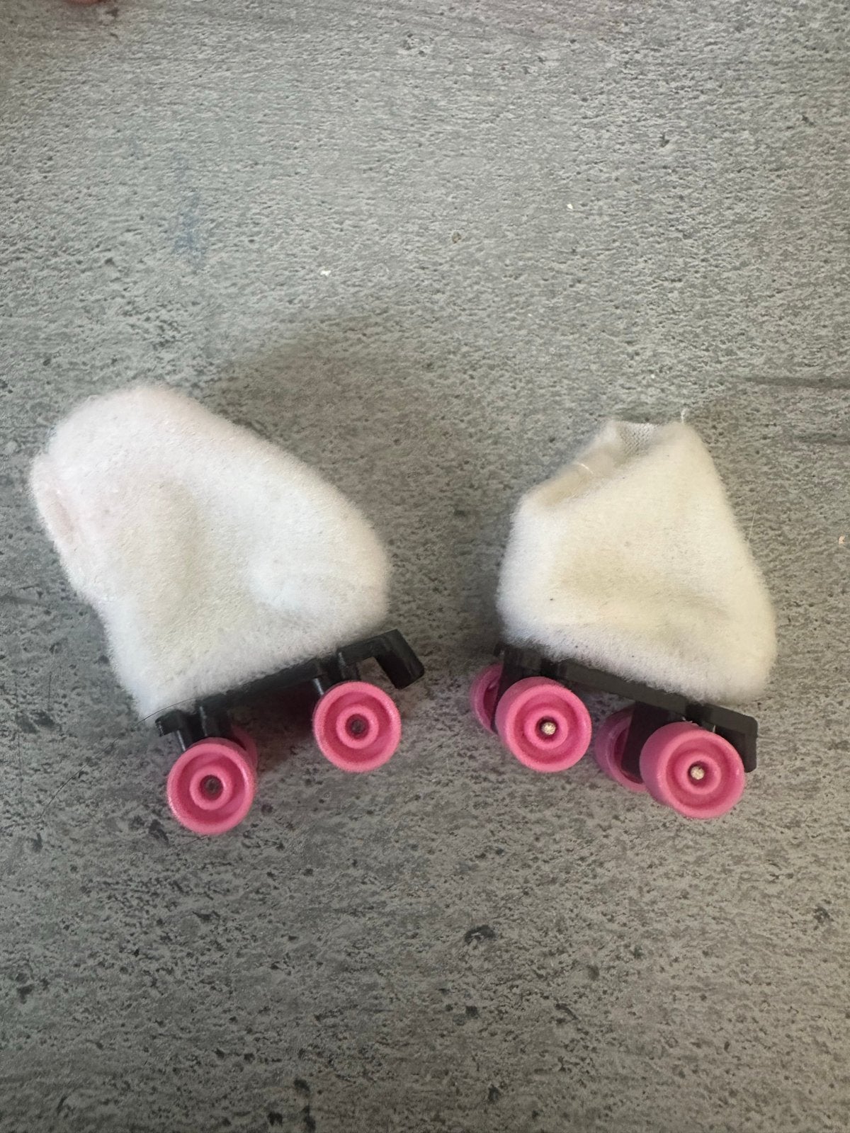 My little pony RolSchaatsen Barbie - Roze en Wit, Ophalen of Verzenden, Gebruikt