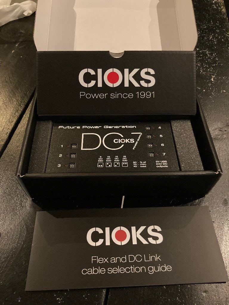 Cioks DC7 voeding, Muziek en Instrumenten, Ophalen of Verzenden, Nieuw, Overige typen
