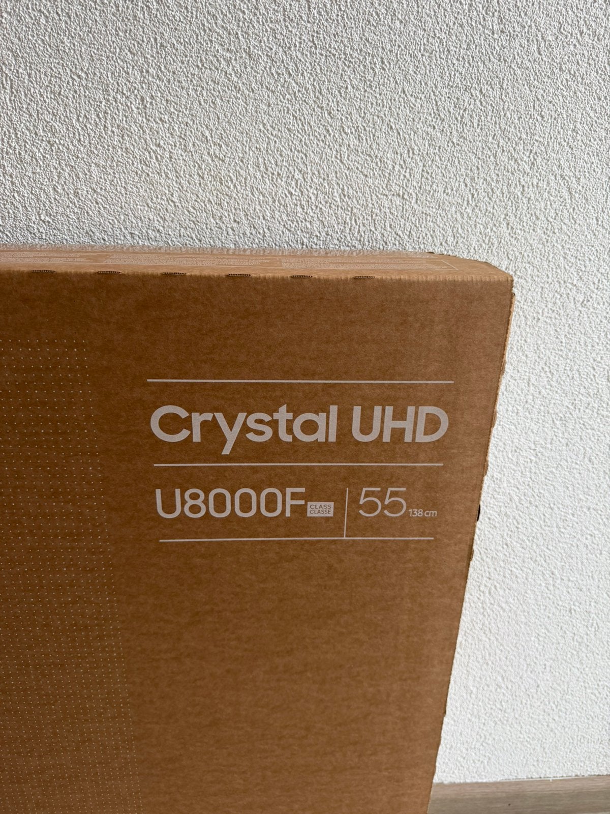 Samsung Crystal UHD TV 55 inch, Audio, Tv en Foto, Televisies, Ophalen, 50 Hz, Zo goed als nieuw, Samsung