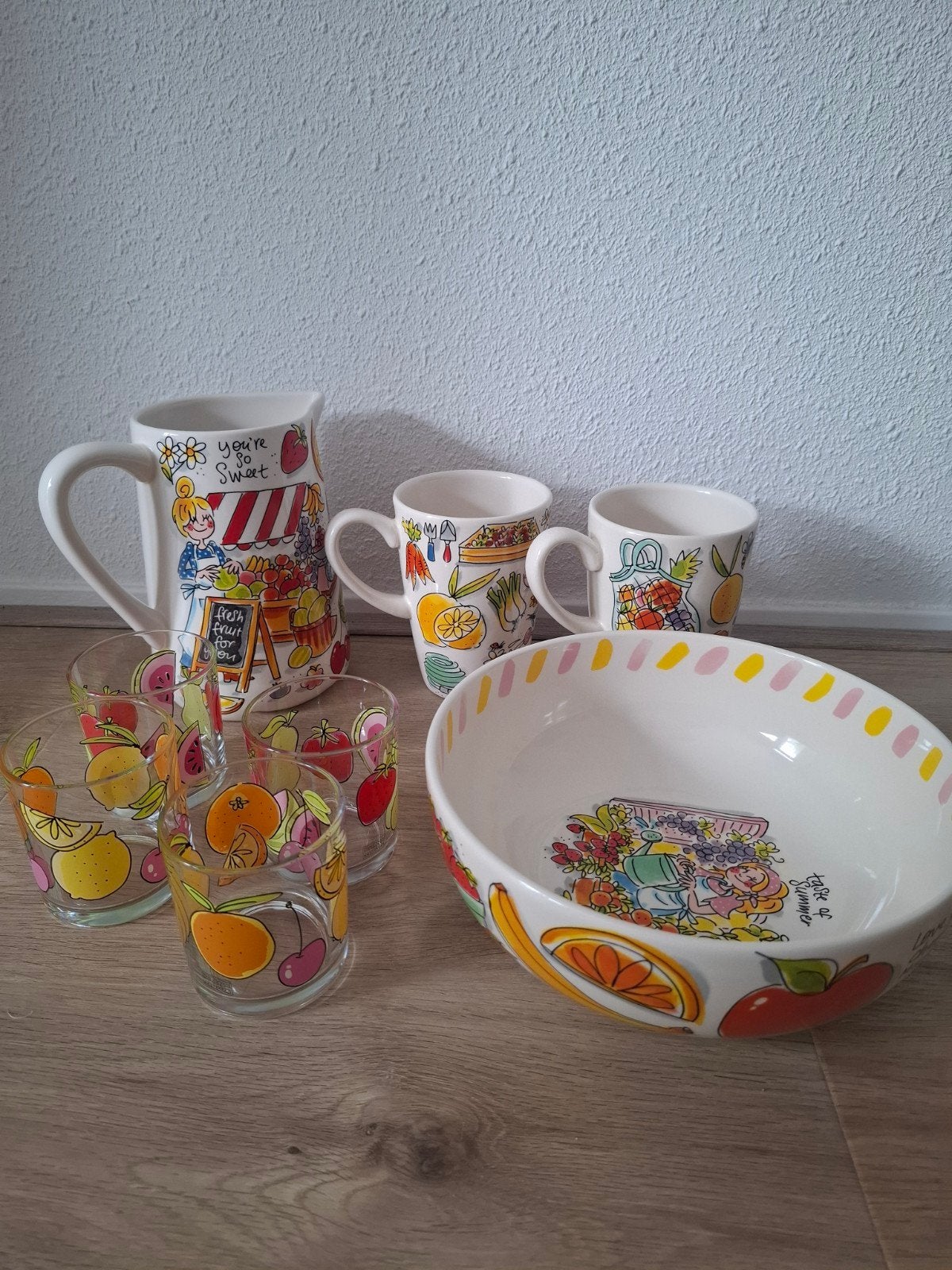 Blond Amsterdam, Huis en Inrichting, Keuken | Servies, Ophalen, Zo goed als nieuw, Aardewerk, Blond Amsterdam