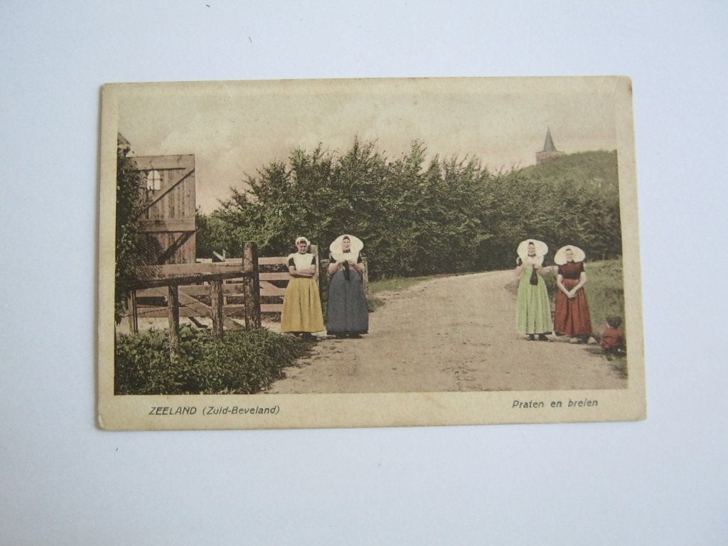 Ansichtkaarten Nederland, TC 9-106 Zeeland ( Zuid Beveland ), Ophalen of Verzenden, 1920 tot 1940, Gelopen, Zeeland