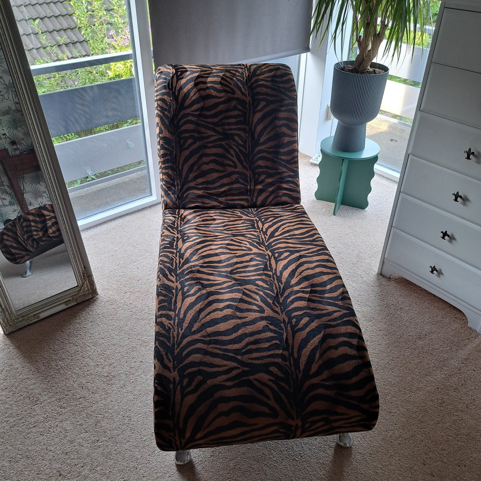 Chaise Lonque, Ophalen, Overige materialen, Eenpersoons, Zo goed als nieuw