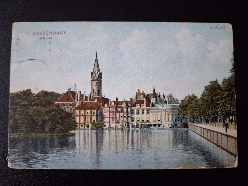 Den Haag - Hofvijver, Verzenden, Voor 1920, Gelopen, Zuid-Holland