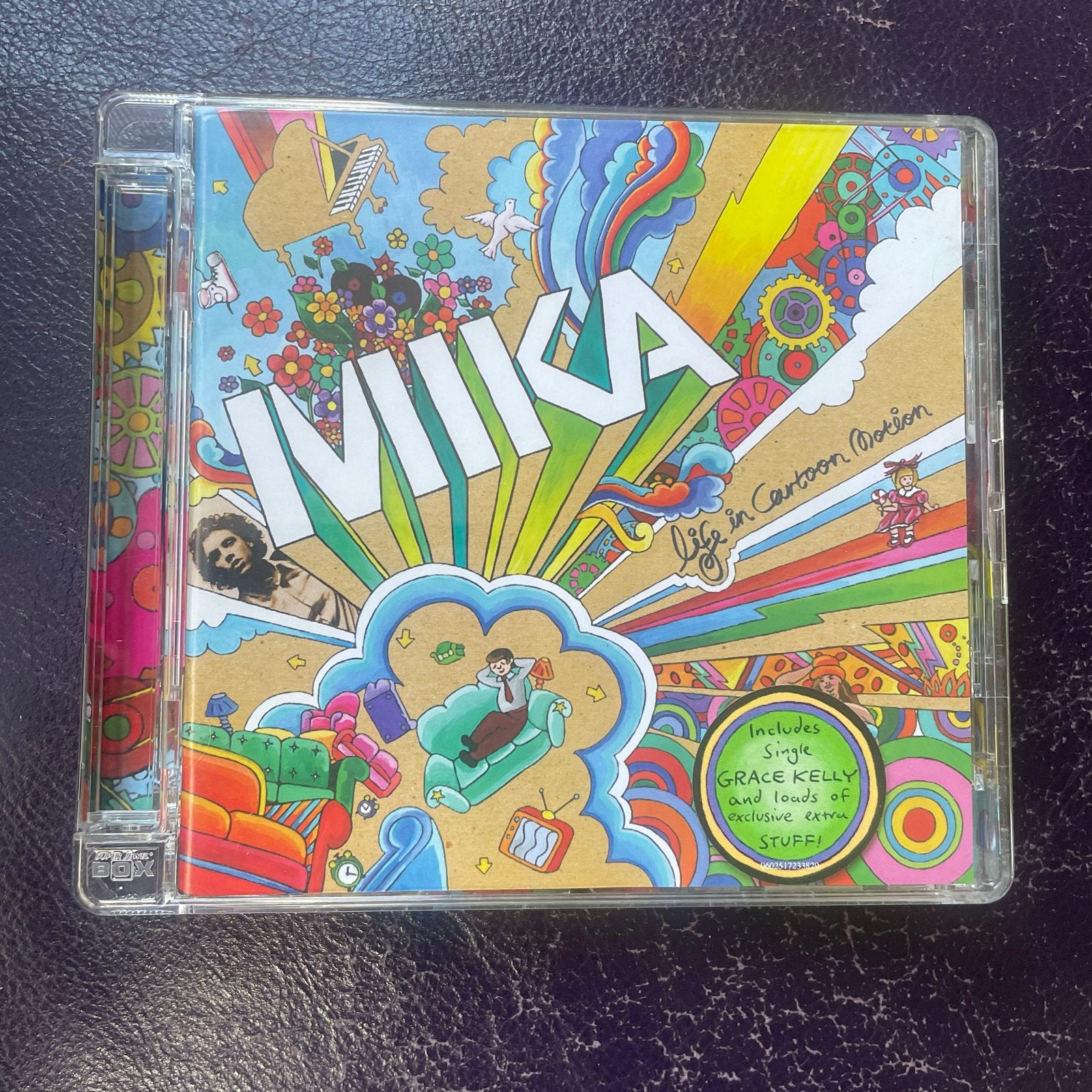 Mika - Life in Cartoon Motion CD (Inclusief Grace Kelly), Pop, Ophalen of Verzenden, Zo goed als nieuw, Inclusief doosje