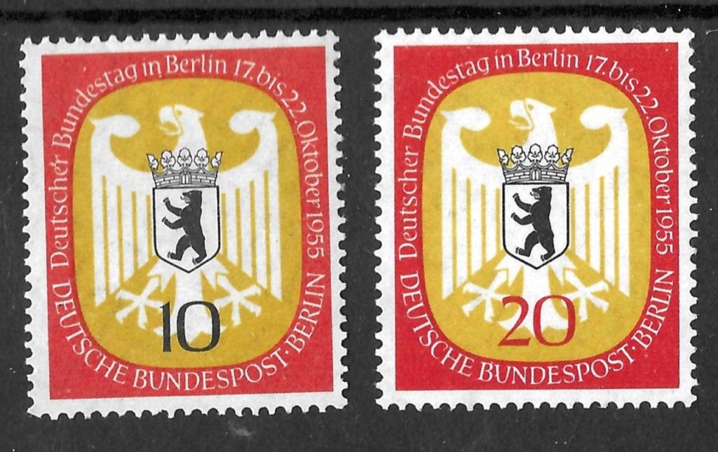 Duitsland Berlijn Bondsdag 1955, Ophalen of Verzenden, BRD, Postfris