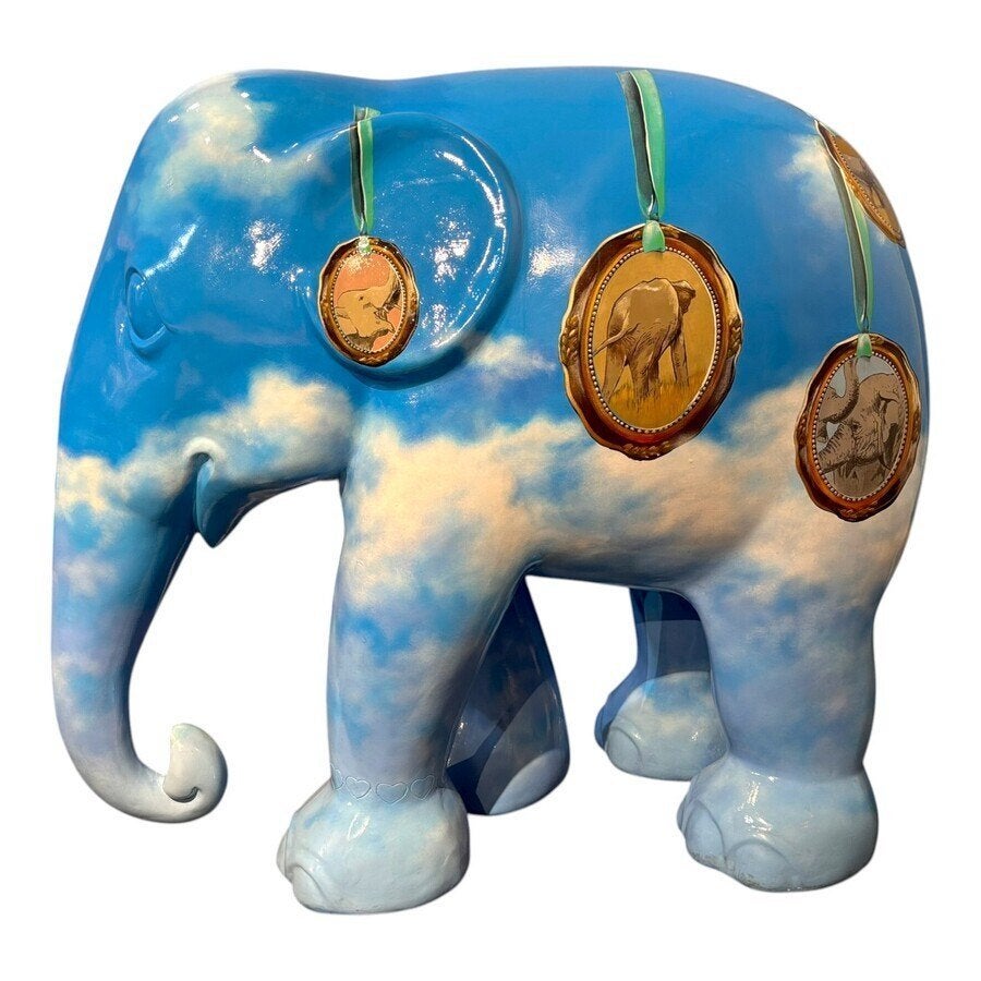 Elephant Parade 'Ellen Kroeze - Meeting with the Past', Verzamelen, Beelden en Beeldjes, Ophalen of Verzenden, Gebruikt, Dier