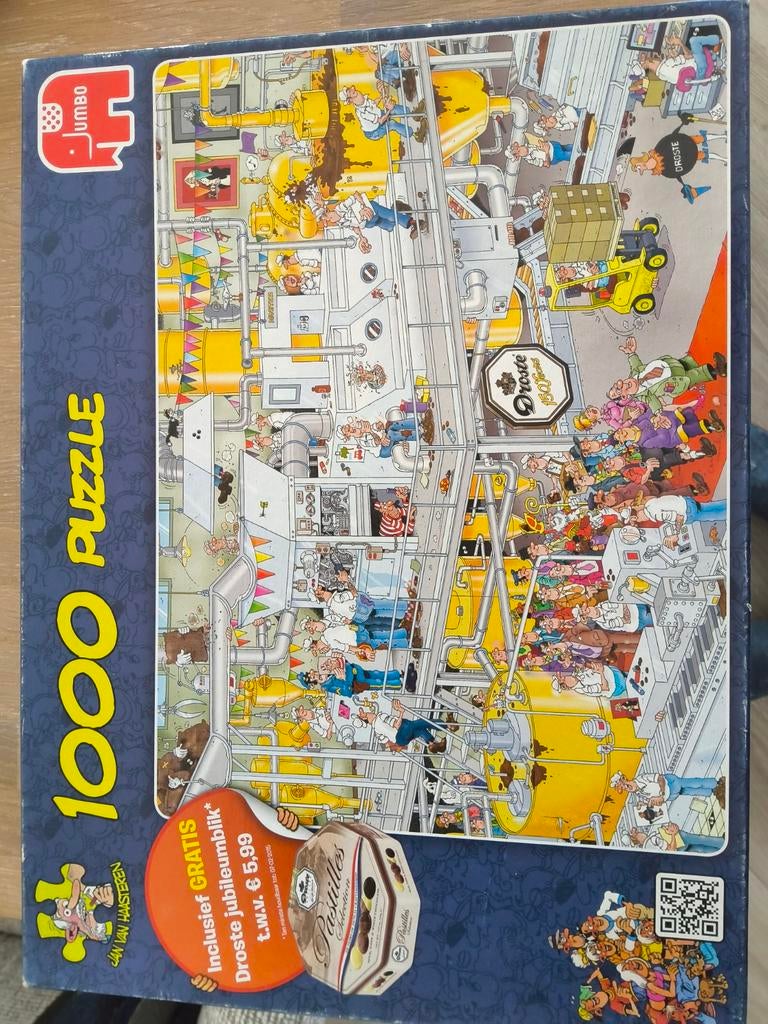 Jan van Haasteren Puzzels 1000 stukjes - Ruilen of Kopen, Ophalen of Verzenden, 500 t/m 1500 stukjes, Zo goed als nieuw