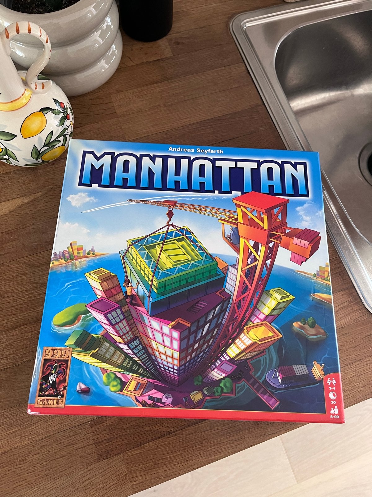 Manhattan bordspel - Nieuw en gesealed, Hobby en Vrije tijd, Drie of vier spelers, Verzenden, Nieuw