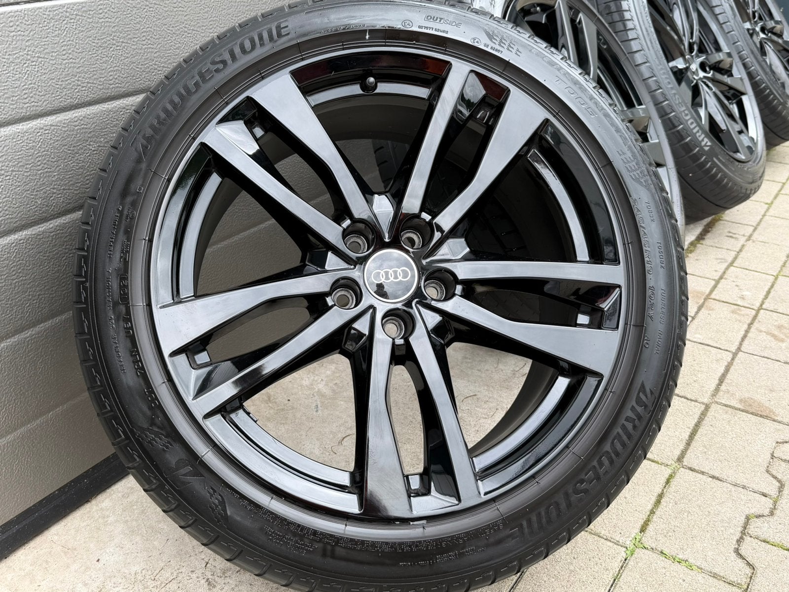 19” INCH Q3 RSQ3 AUDI Origineel Zomerset Zwart Velgen A6, 19 inch, Banden en Velgen, Nieuw, Ophalen of Verzenden
