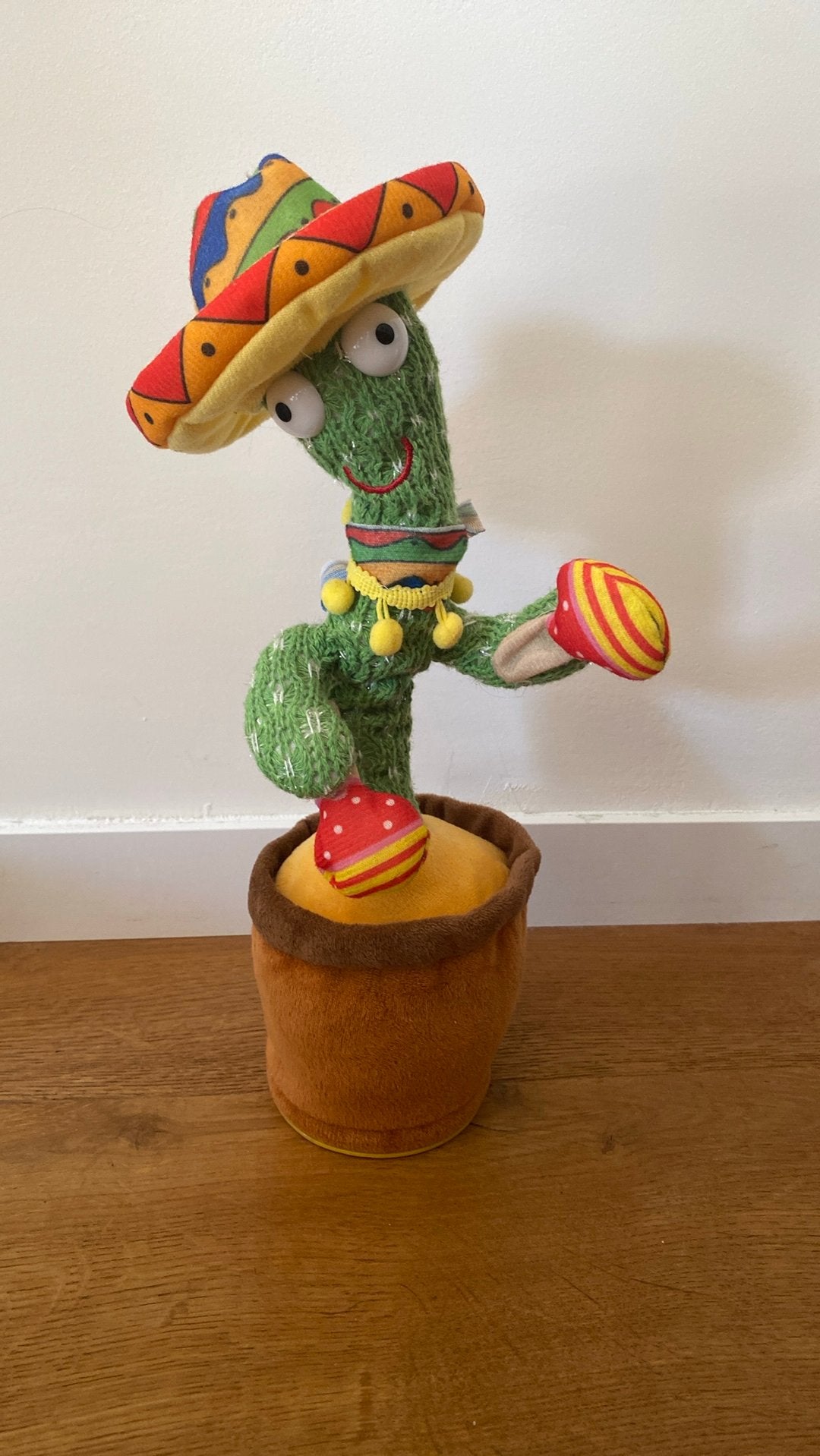 Oplaatbare beweegbare cactus (knuffel)., Gebruikt, Overige merken, Overige karakters, Overige typen