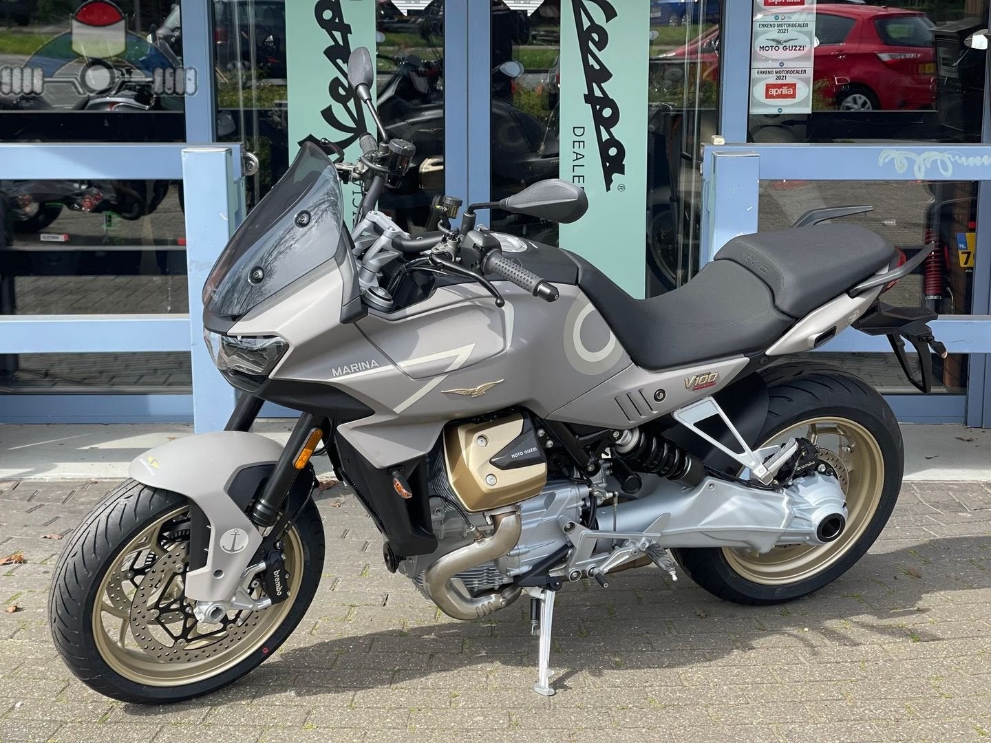 Moto Guzzi V100 Mandello Aviazione Navale, Motoren, Motoren | Moto Guzzi, 2 cilinders, Motorrijbewijs A, Bedrijf, Onbekend