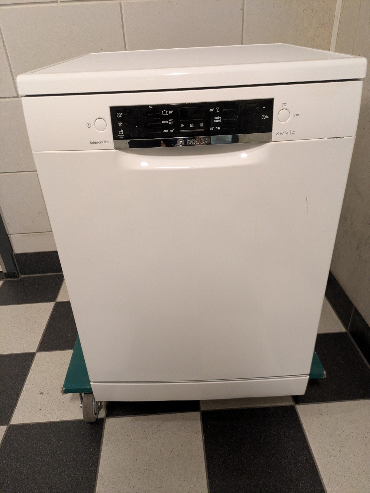 Bosch Serie 4 SilencePlus Vaatwasser, Ophalen, Gebruikt, Minder dan 85 cm, Kort programma