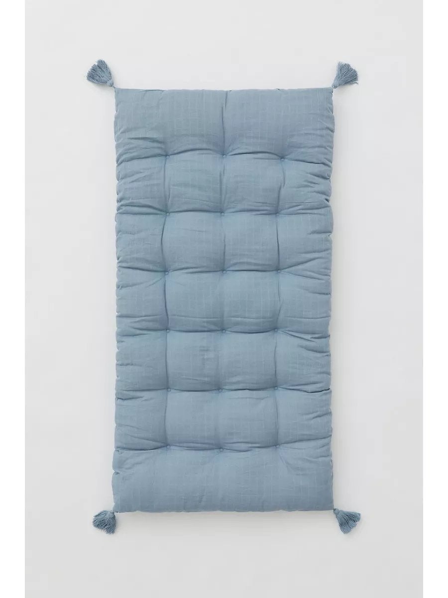 H&M Home vloerkussen / grondmatras 120x60 cm | Nieuw, H&M Home, Kleed of Kussen, Ophalen of Verzenden, Blauw