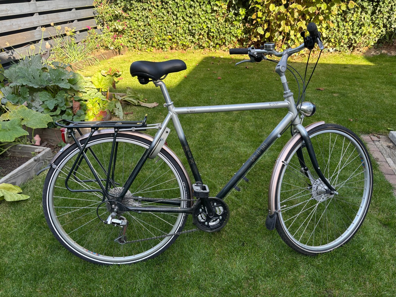 RIH Z-7000 heren stadsfiets 57cm, Overige merken, Gebruikt, Velgrem, Versnellingen