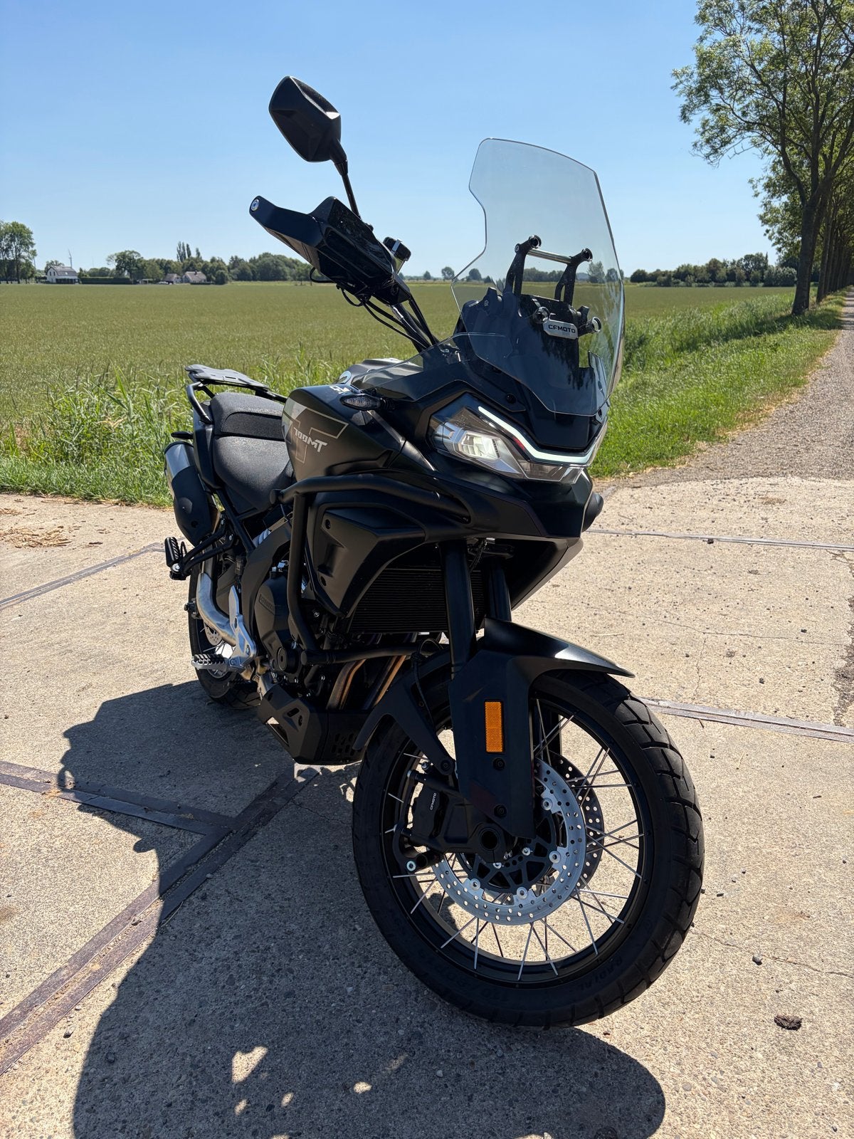 CFMOTO 700 MT ADVENTURE Bijna Nieuw, Weinig KM, 700 cc, 2 cilinders, Gebruikt, Particulier