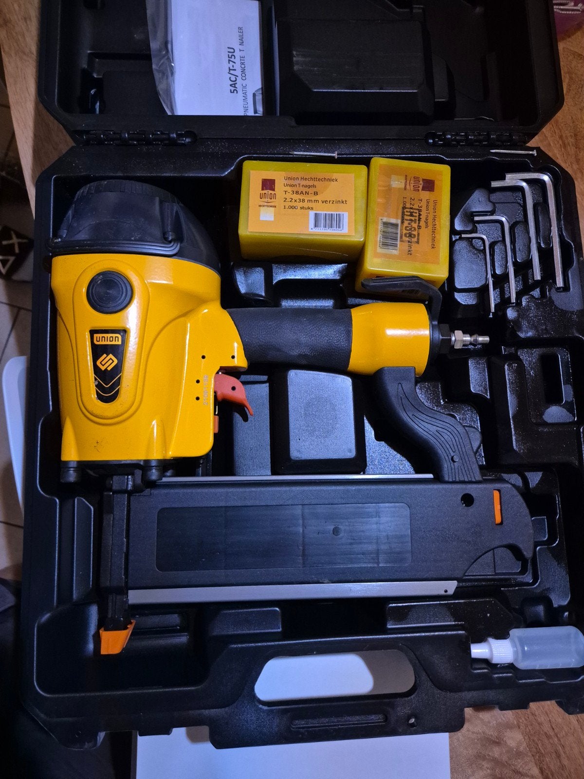 Union Tacker 5AC/T-75U - Zo goed als nieuw, Ophalen, Zo goed als nieuw, Tacker/nietmachine, Overige merken