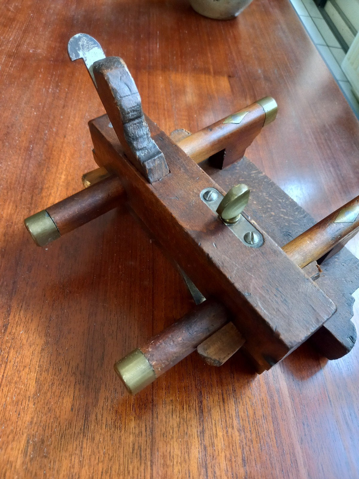 Antieke ploegschaaf William Marples & Sons (Sheffield), Antiek en Kunst, Antiek | Gereedschap en Instrumenten, Ophalen of Verzenden