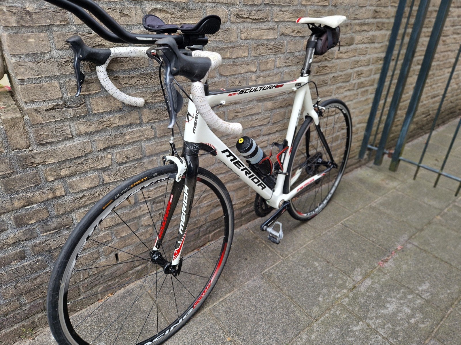 Merida Scultura racefiets Ultegra full carbon met ligsteun, Gebruikt, Carbon, 57 tot 61 cm, Meer dan 20 versnellingen