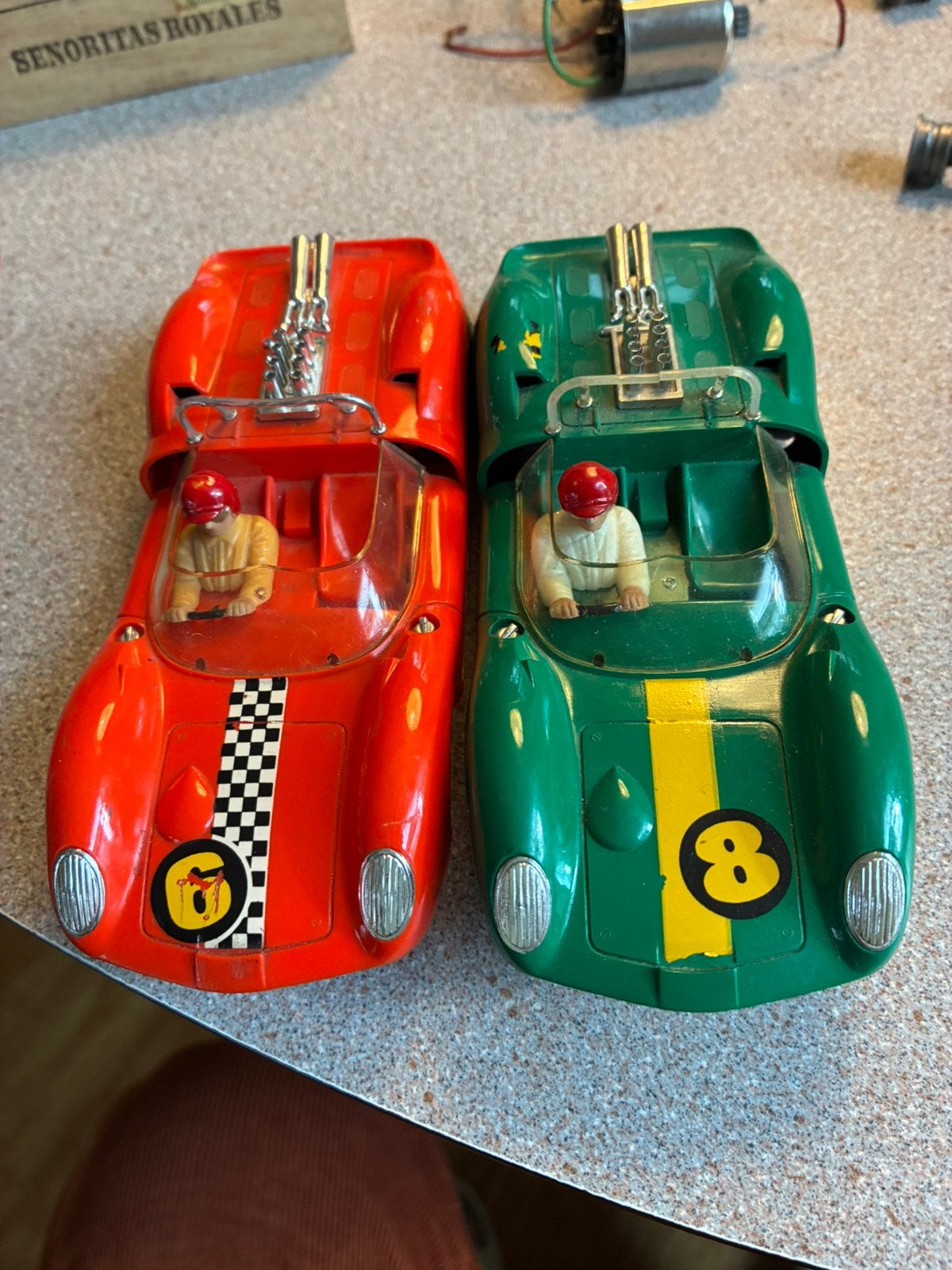 2 x ford lotus.. getest zonder schade, Ophalen of Verzenden, Zo goed als nieuw, Elektrisch, Fleischmann