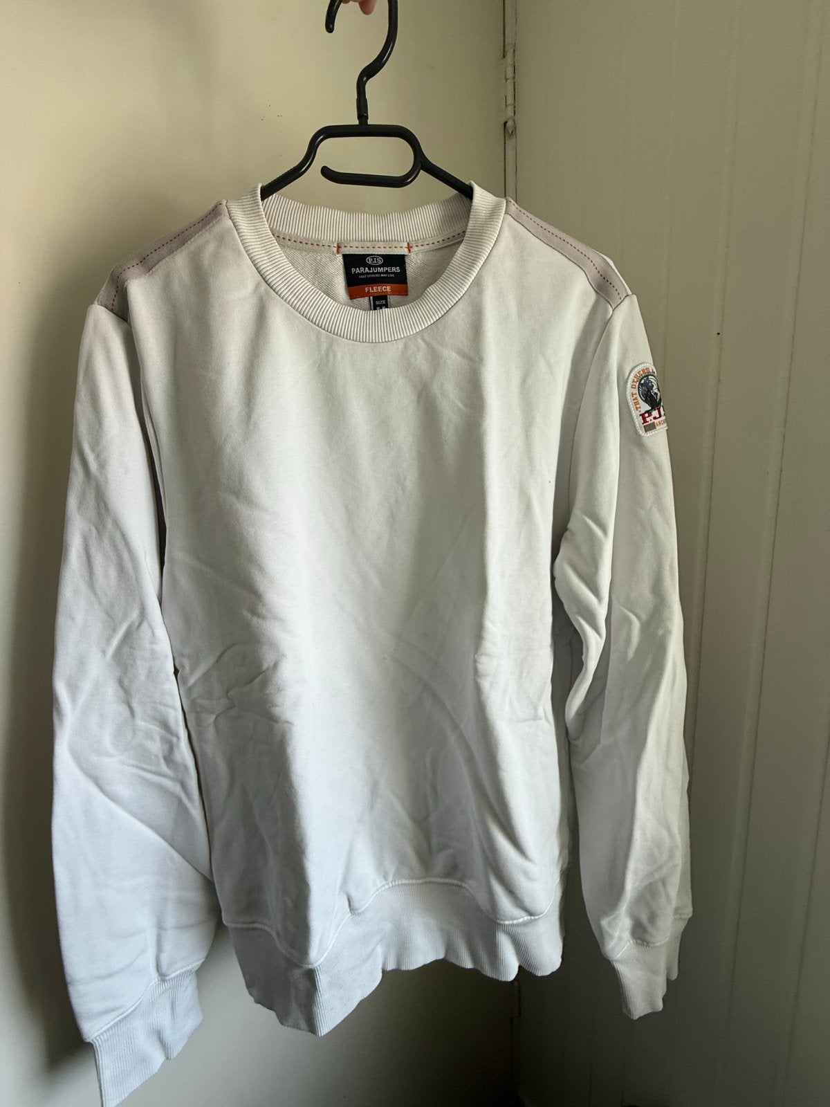 Parajumpers Trui wit Maat M, Kleding | Heren, Ophalen of Verzenden, Zo goed als nieuw, Maat 48/50 (M), Wit