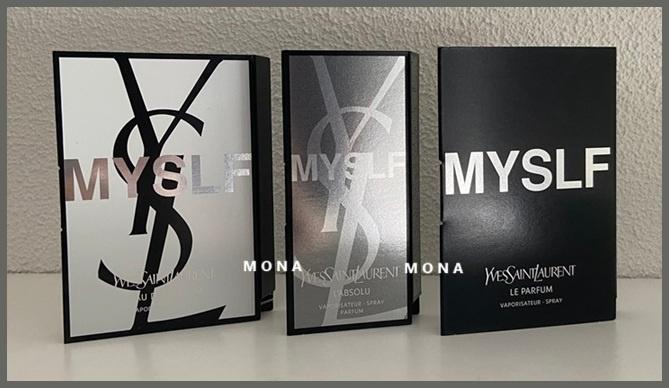 Myslf set 3 parfum samples proefjes testers monsters, Verzenden, Nieuw