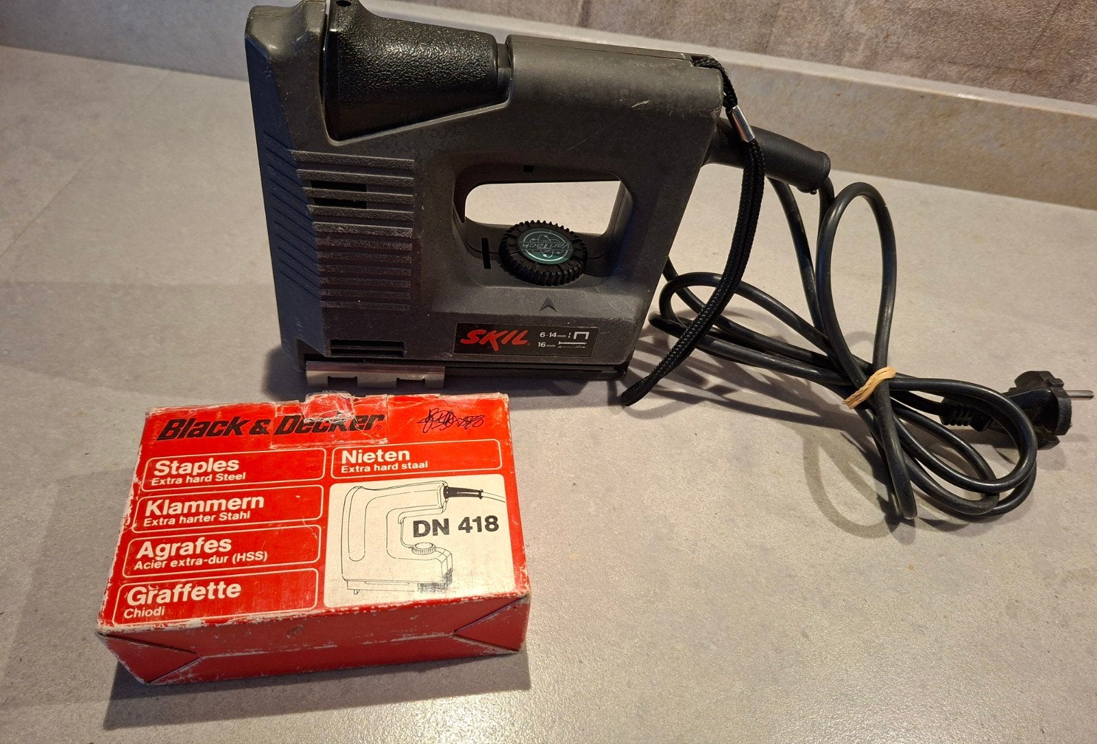 Skil Elektrische Nietmachine, Ophalen of Verzenden, Gebruikt