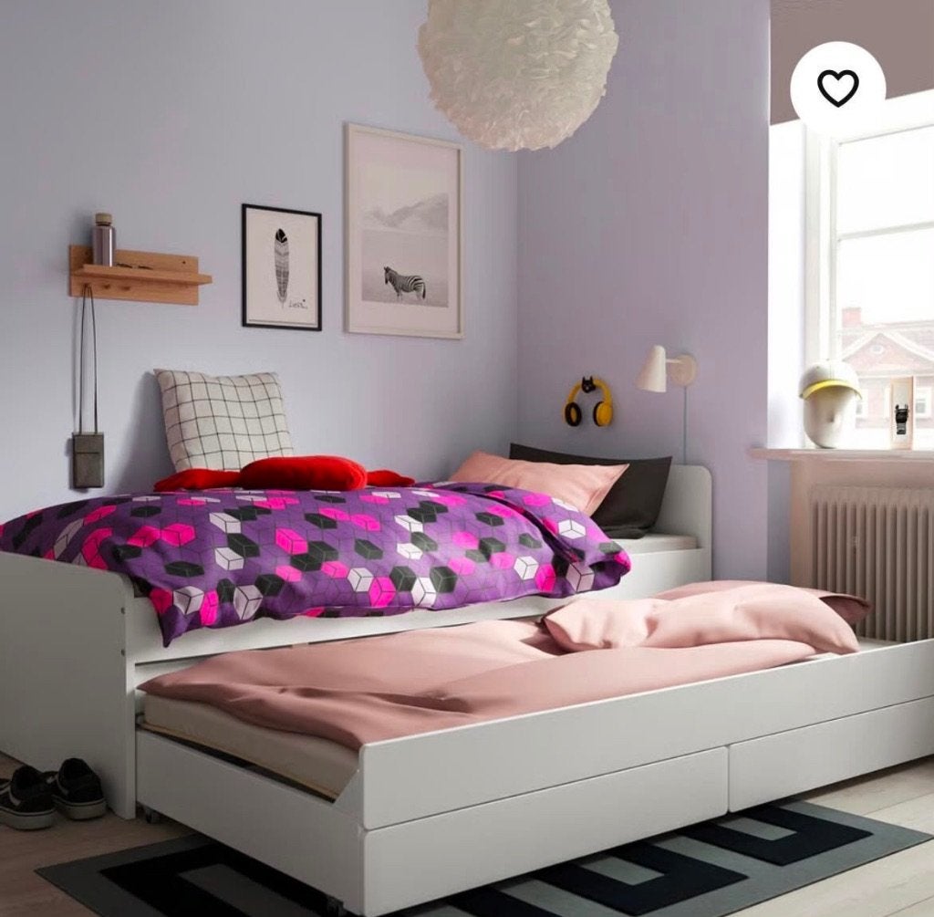 Eenpersoonsbed met matras, Ophalen, Eenpersoons, 210 cm, Bedbodem