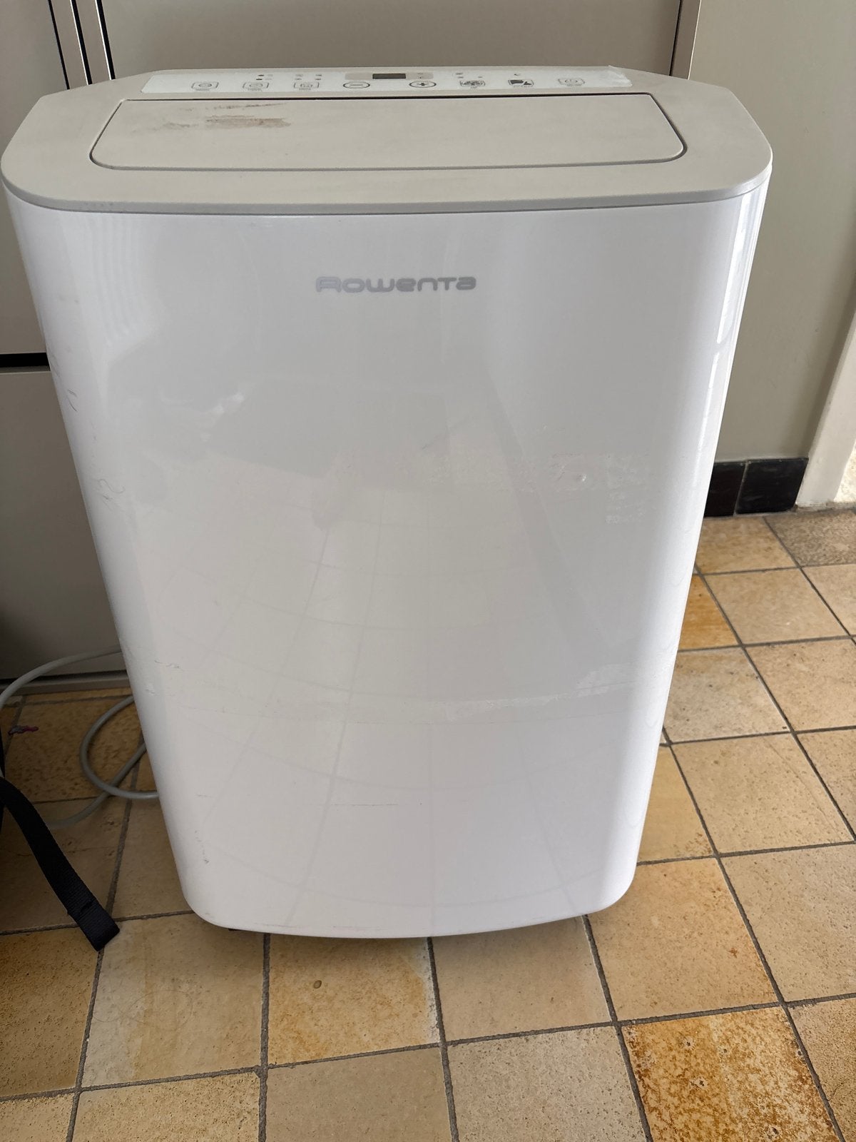 Rowenta Mobiele Airco - Koelen en Ontvochtigen, Witgoed en Apparatuur, Airco's, Ophalen, Gebruikt, Minder dan 60 m³, 3 snelheden of meer