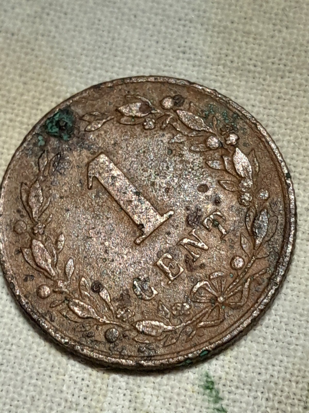 Zeldzame 1 Cent Munt uit 1878 - Koning Willem III, Ophalen of Verzenden, Koning Willem III, 1 cent, Losse munt