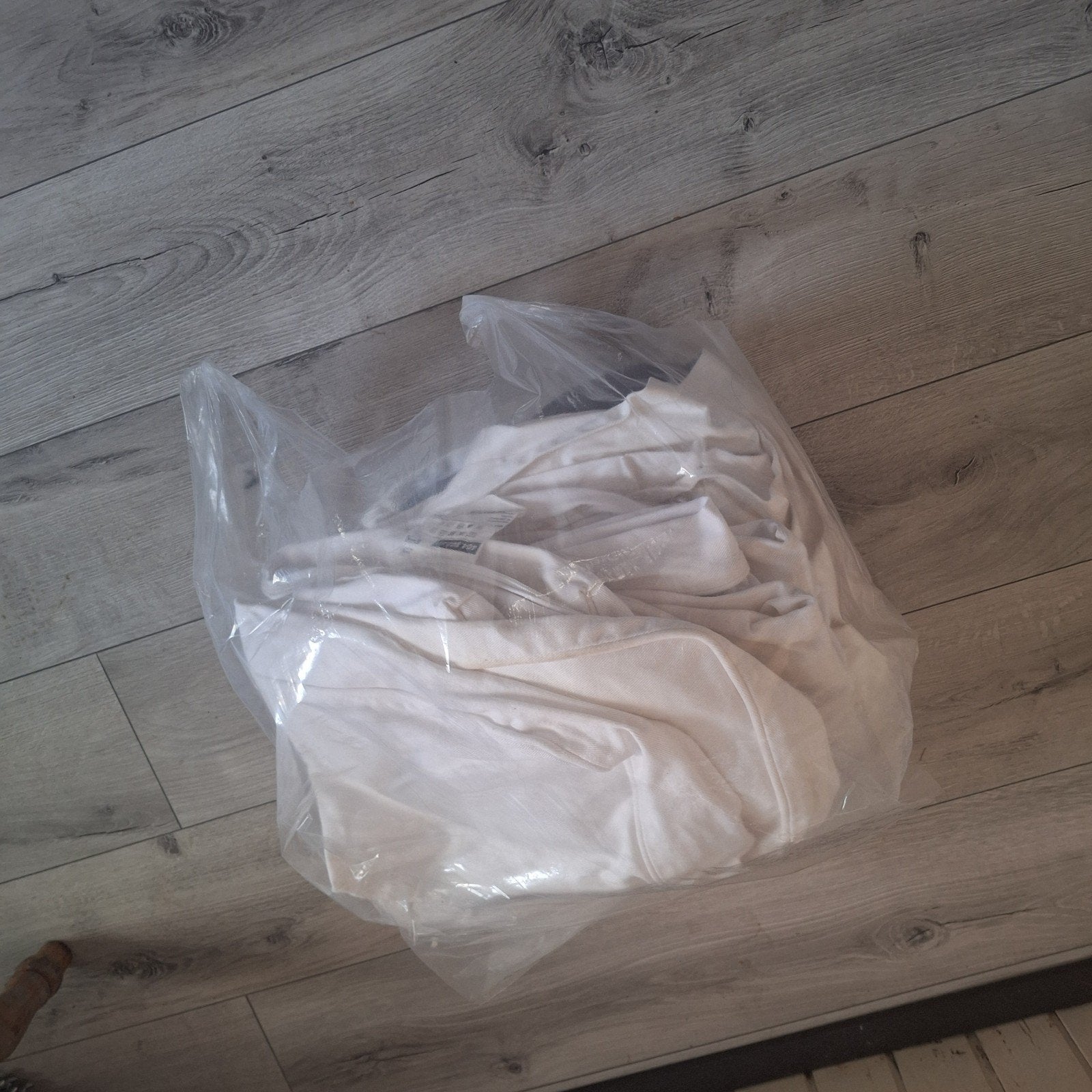 Witte hoes voor 3-persoons IKEA Ektorp bank, Ophalen, Gebruikt, Driepersoons, 75 tot 100 cm