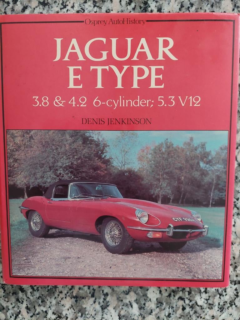 JAGUAR E TYPE 3.8 & 4.2 6- CYLINDER ; 5.3 V12 DENNIS JENKINS, Boeken, Auto's | Boeken, Ophalen of Verzenden, Zo goed als nieuw