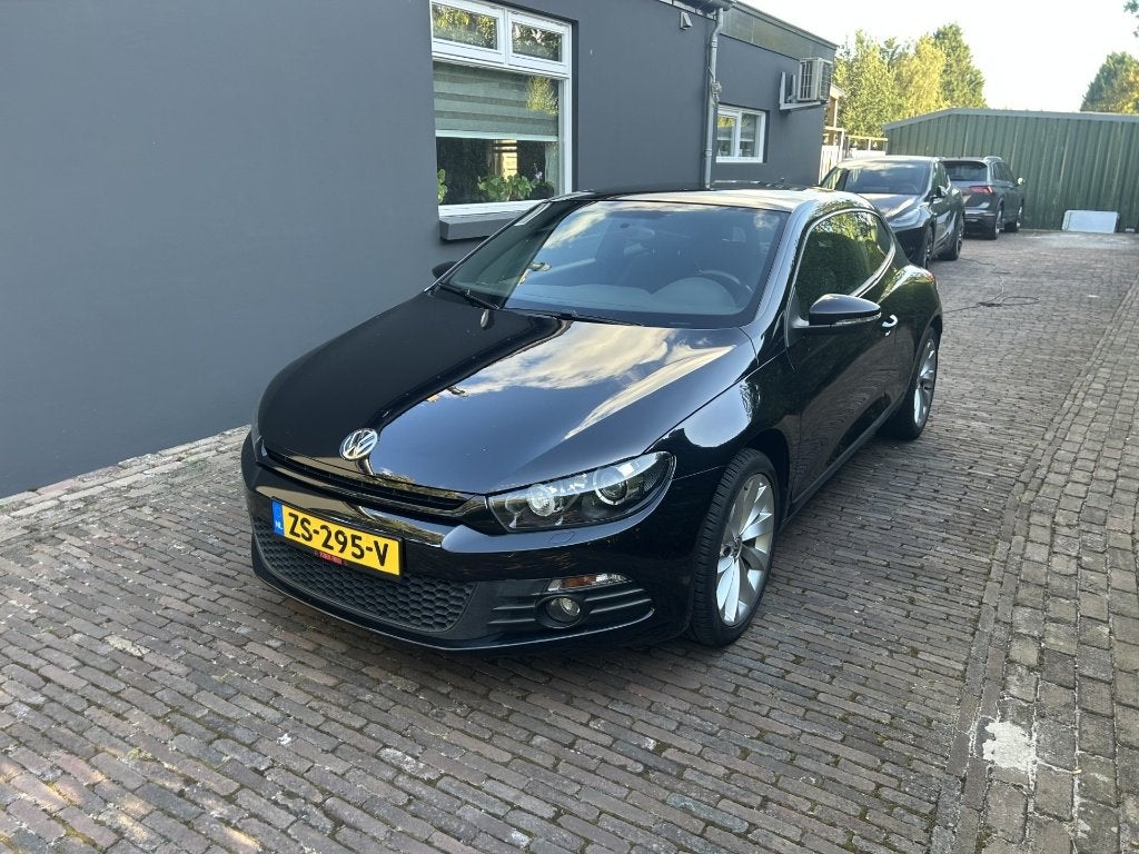 Volkswagen Scirocco 1.4 TSI 90KW 2009 Zwart, Auto's, Volkswagen, Voorwielaandrijving, Euro 5, Zwart, 4 cilinders