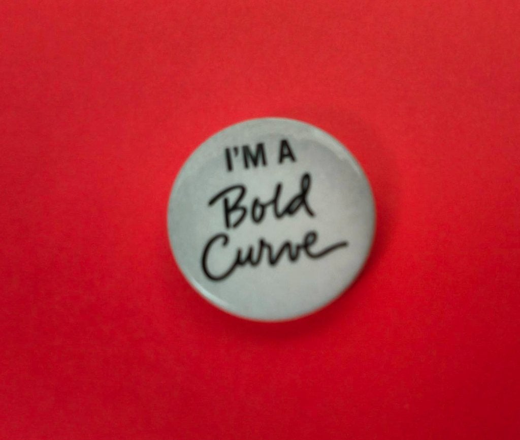 Button Levi's I’m a bold Curve, Ophalen of Verzenden, Zo goed als nieuw, Merk, Button