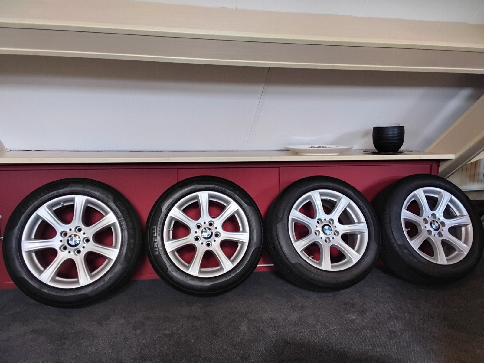 BMW 3 serie velgen met zomerbanden, Ophalen