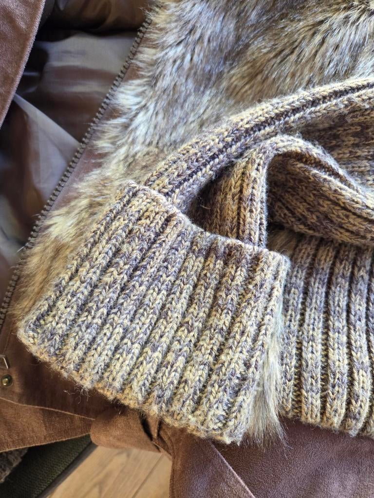 Anna Scott Bontjas met Riem imitatie maat M, Kleding | Dames, Ophalen of Verzenden, Zo goed als nieuw, Maat 38/40 (M), Bruin