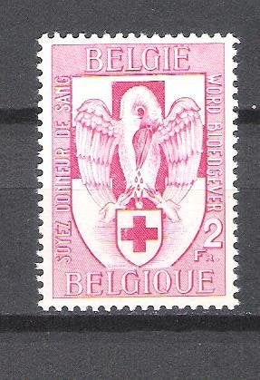 België 1956 Rode Kruis 'geef bloed' campagne **, Postzegels en Munten, Orginele gom, Ophalen of Verzenden, Postfris, Postfris