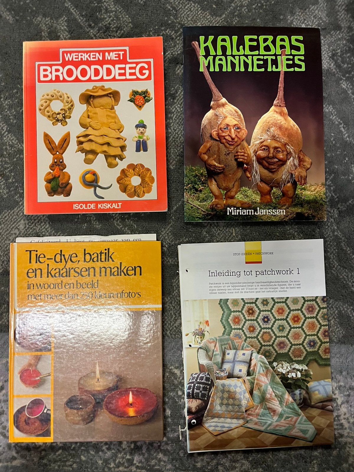 Knutsel boeken (4 stuks), Ophalen of Verzenden, Gebruikt, Knutselboek