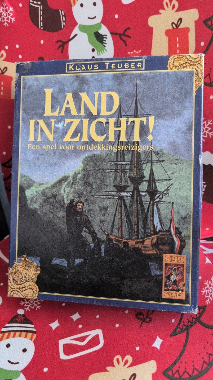 Land in Zicht! Bordspel - Compleet en Netjes, Drie of vier spelers, Ophalen of Verzenden, Gebruikt, 999 Games
