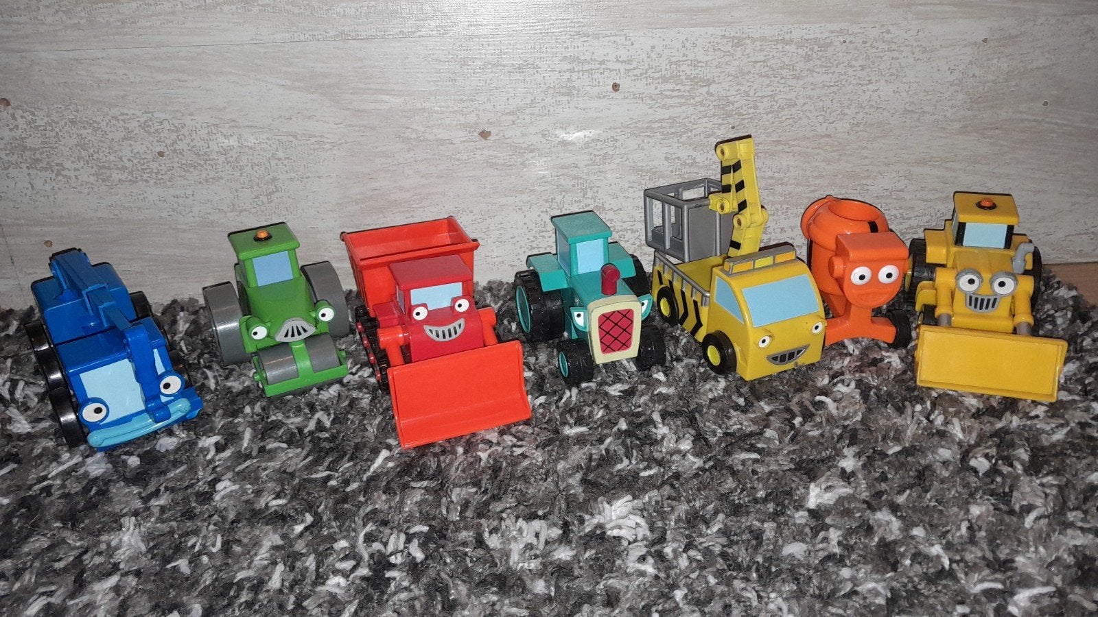 Bob de Bouwer auto's - Set van 6 voertuigen, Ophalen of Verzenden, Gebruikt