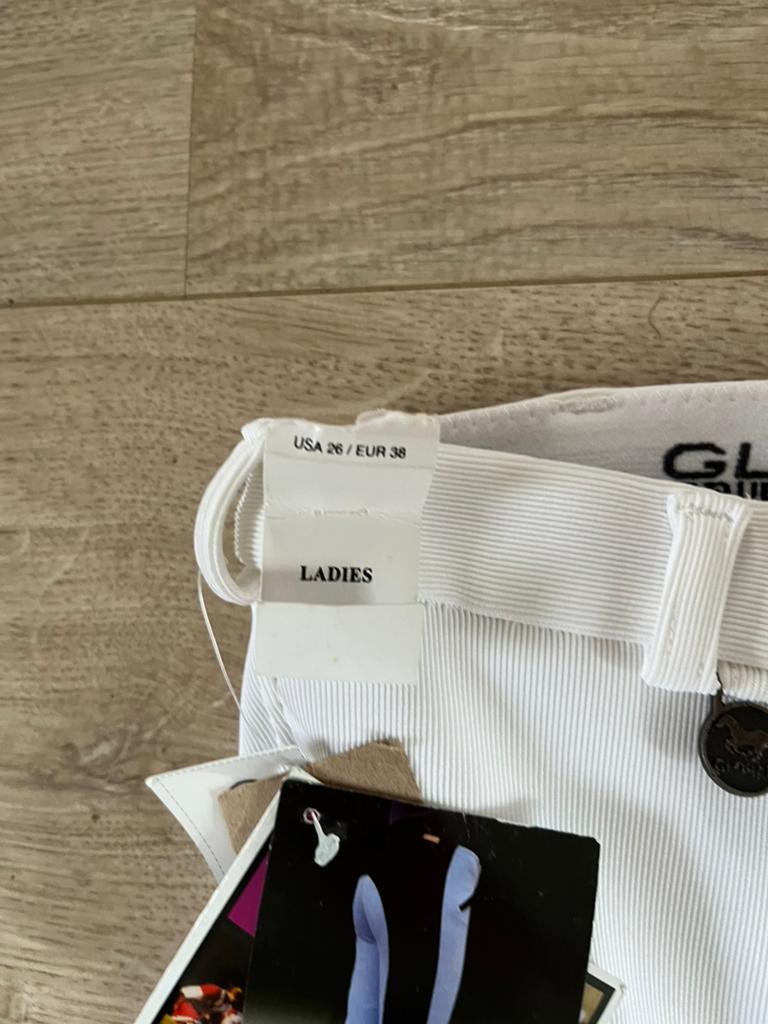 Rijbroek wit Nieuw! (38), Dieren en Toebehoren, Nieuw, Ophalen of Verzenden, Bovenkleding, Kinderen